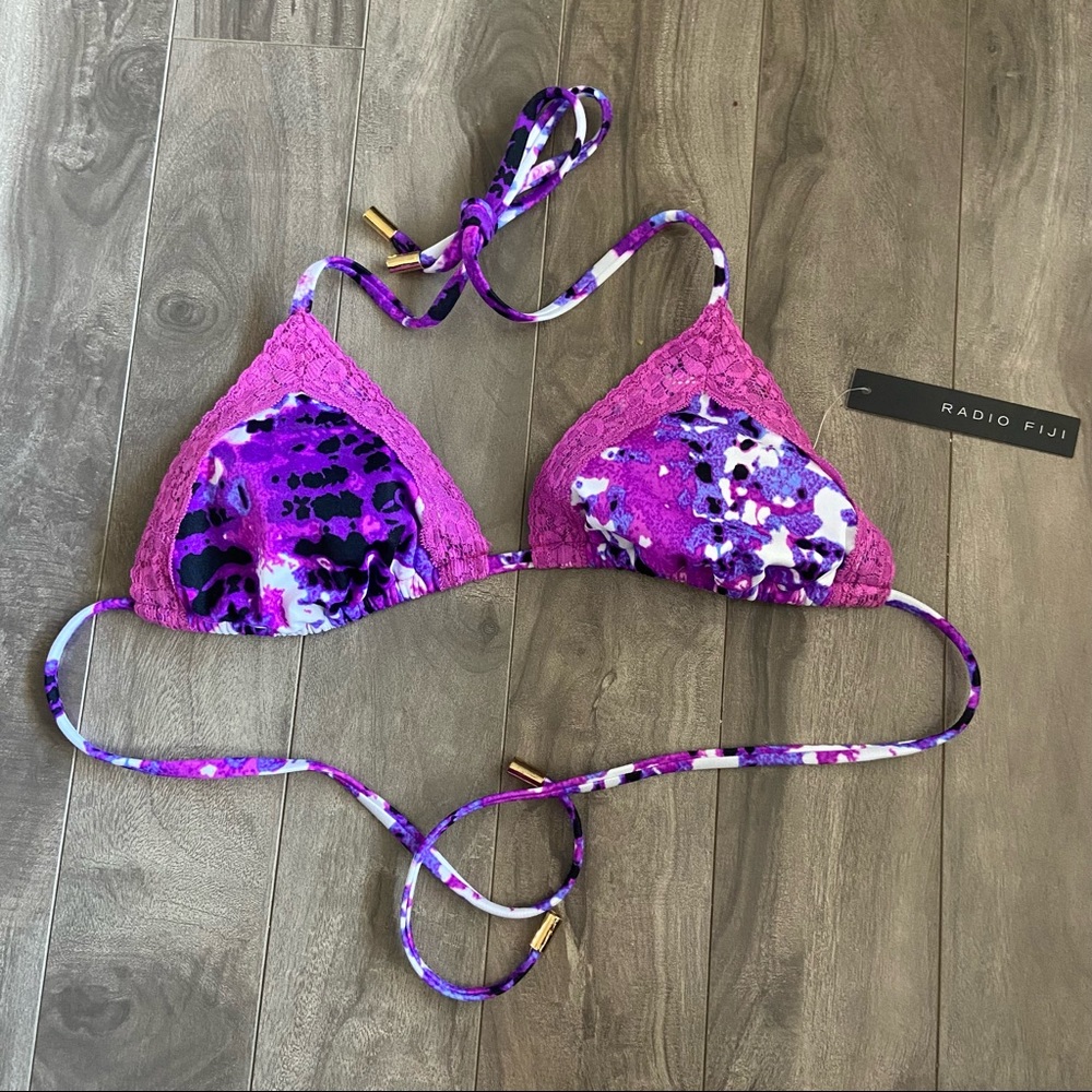 Radio Fiji Bikini Top BNWT